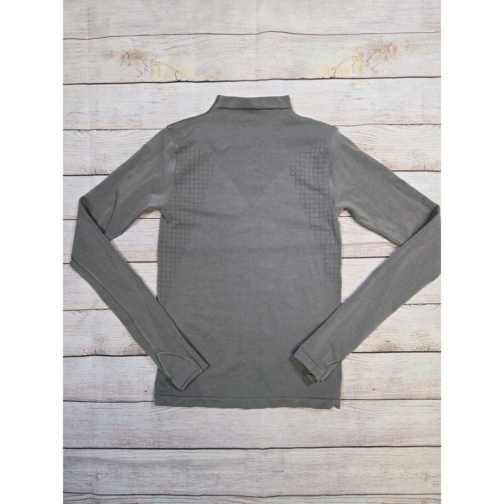 Women Lululemon Lab Seamless Wool-Blend Long-Sleeve Shirt Rover Size 4‎
